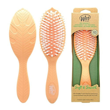 Entwirrende Haarbürste The Wet Brush Go Green Orange Softening