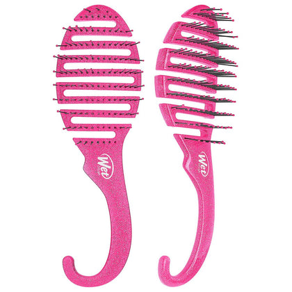 Entwirrende Haarbürste The Wet Brush Glitter Pink Shower