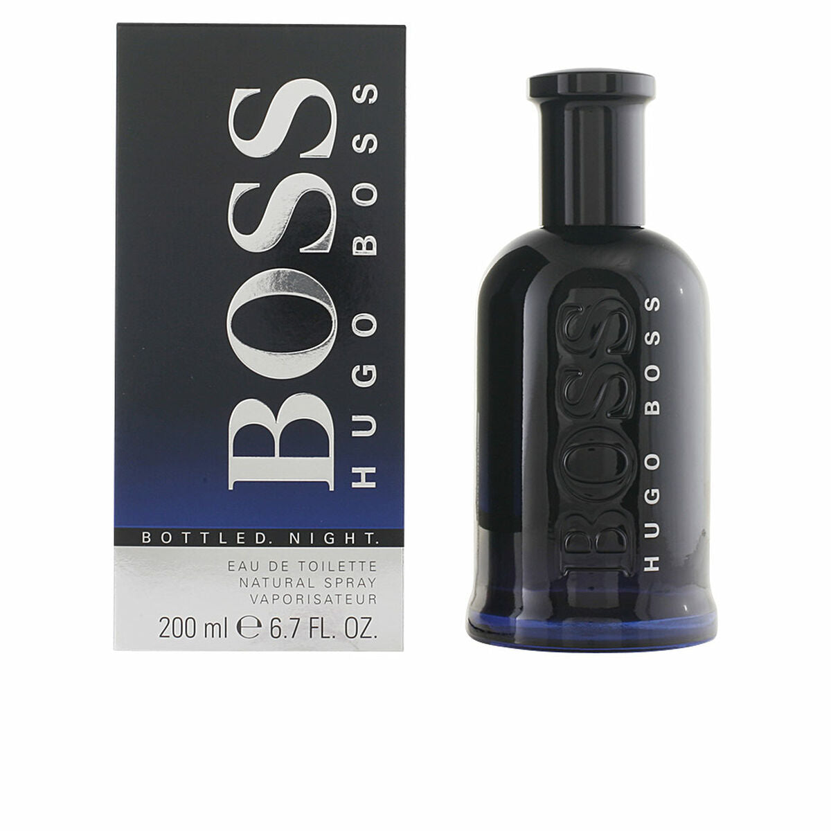 Profumo Uomo Hugo Boss Bottled Night EDT 200 ml-0