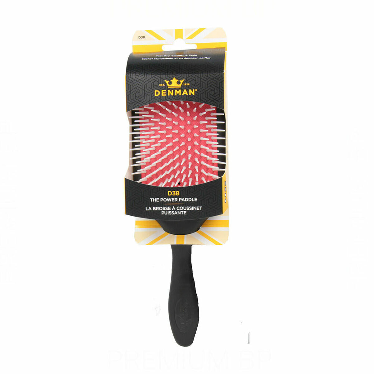 Brush Denman P038SBLK Black (24,5 cm)-0