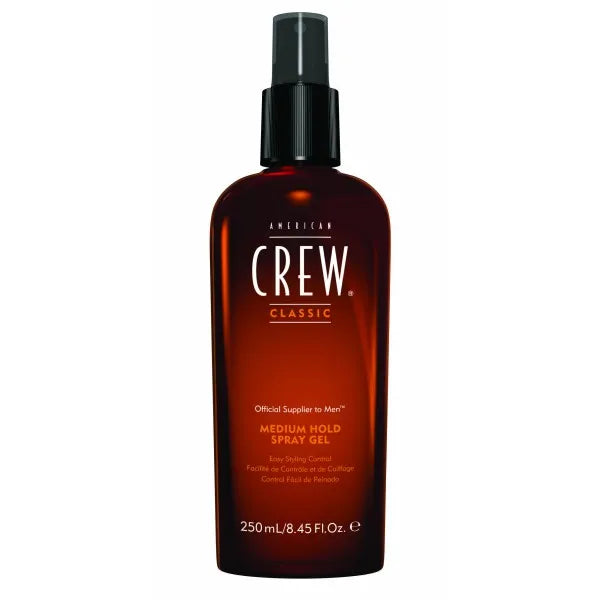 American Crew Medium Hold spray gel Tenuta Naturale Facile Pettinatura 250 ml