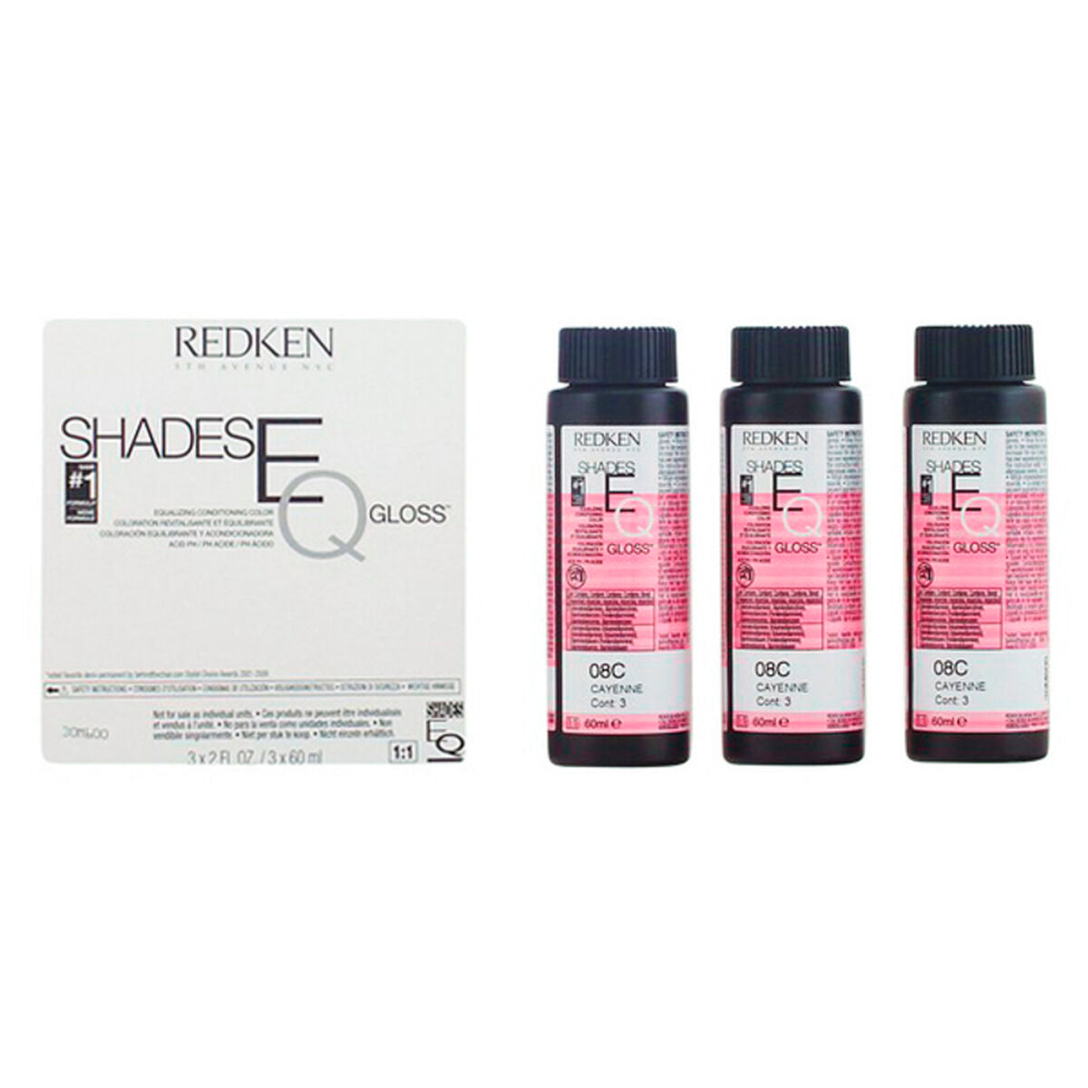 Semi-permanent Colourant Shades Eq N08c Redken (60 ml)-0