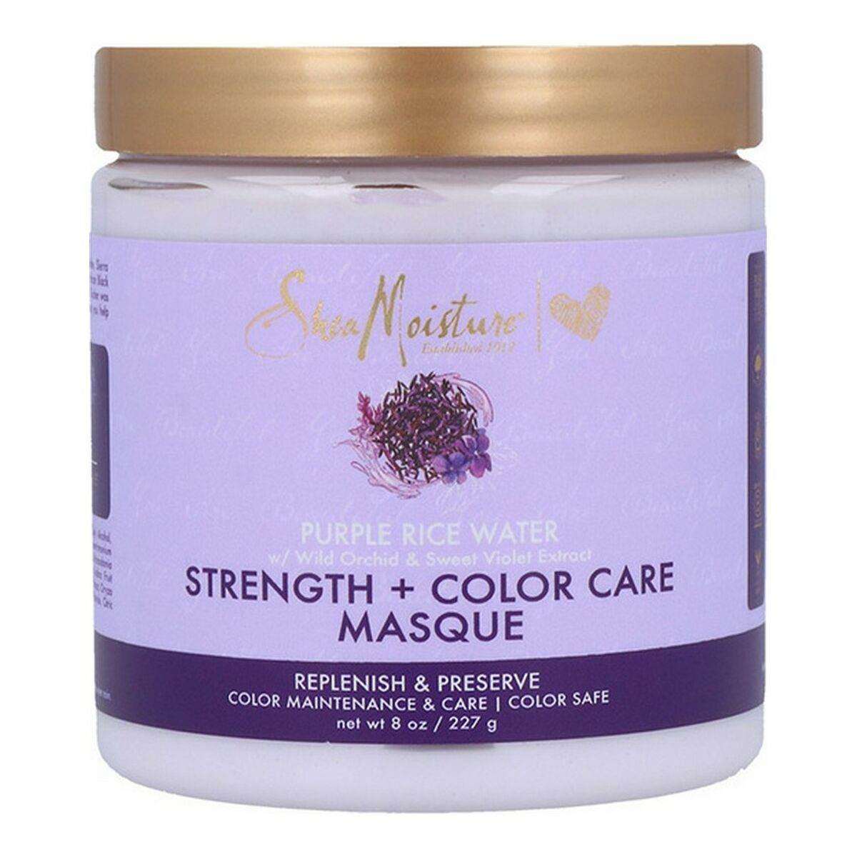 Hair Mask Purple Rice Water Shea Moisture Moisture Purple (227 g)-0