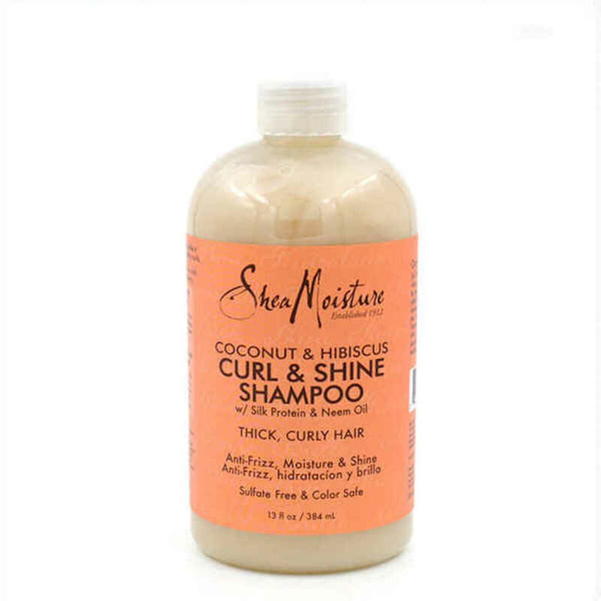 Shampoo und Spülung Coconut & Hibiscus Shea Moisture Moisture Coconut (384 ml)-0