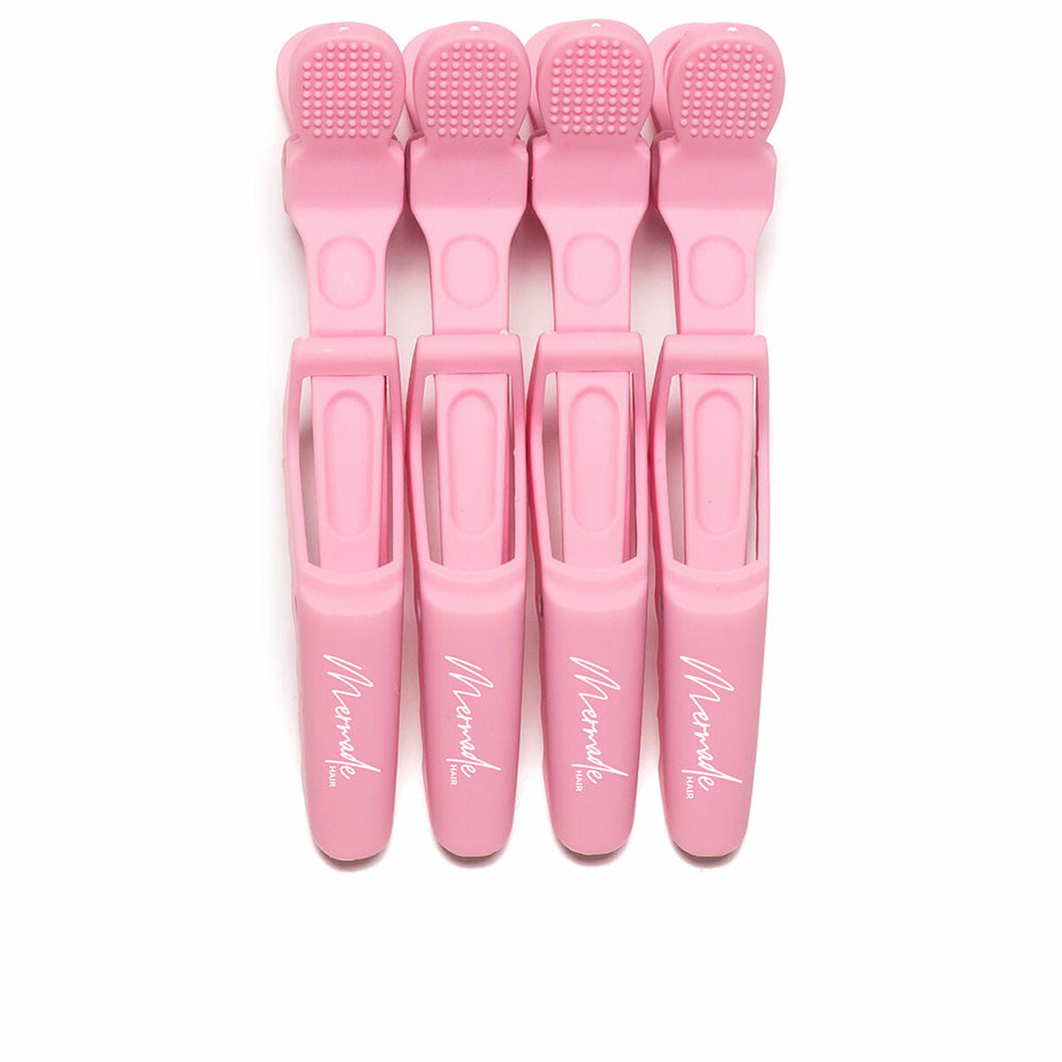 Hair clips Mermade   Pink (4 Units)-0