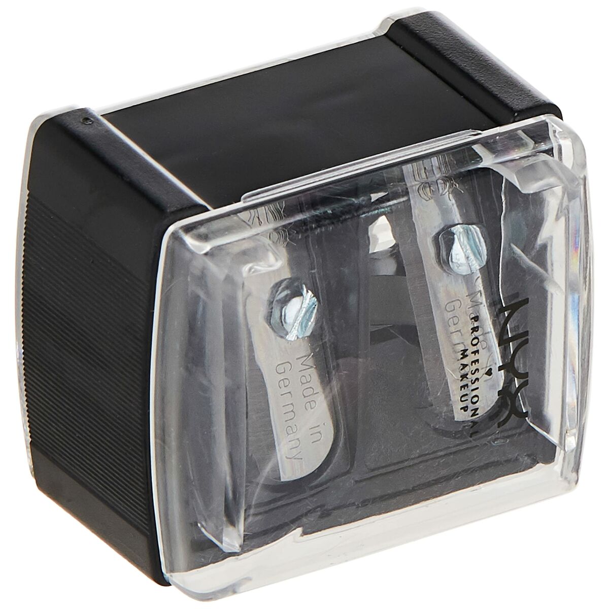 Pencil Sharpener NYX Sharpener Make-up Black 2 Compartments (1 Unit)-1
