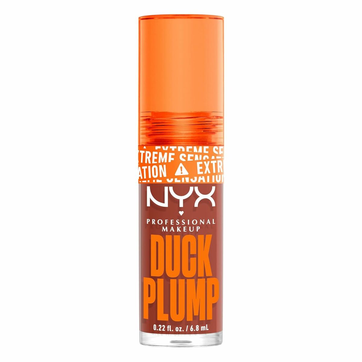 Lucidalabbra NYX Duck Plump Brown da applauso 6,8 ml-1