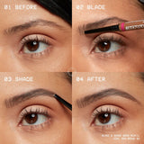 Lápiz de Cejas NYX BLADE & SHADE NANO Nº 06-Rich Auburn-5