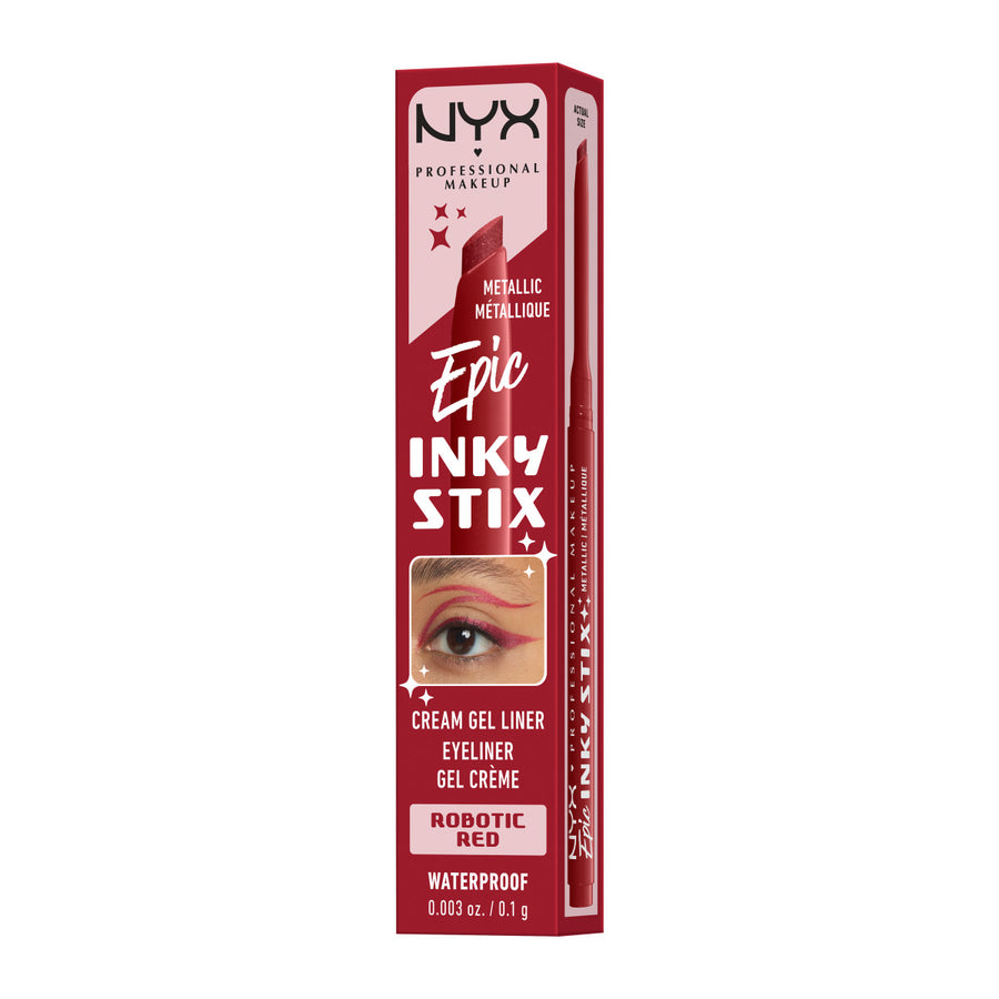 Nyx Epic Inky Stix Delineador De occhi Robotic Red 1 pz