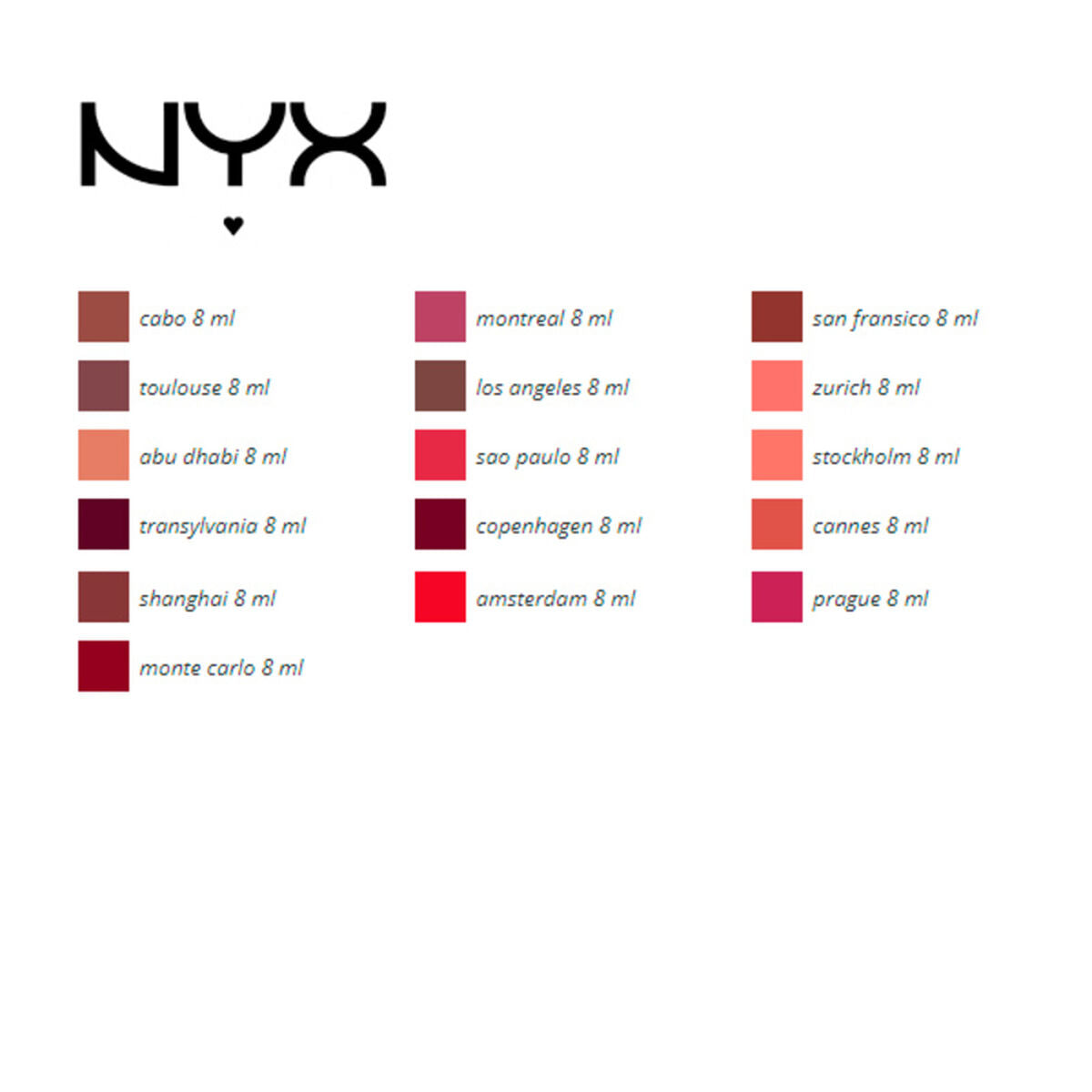 Ruj Soft Matte NYX (8 ml)-11