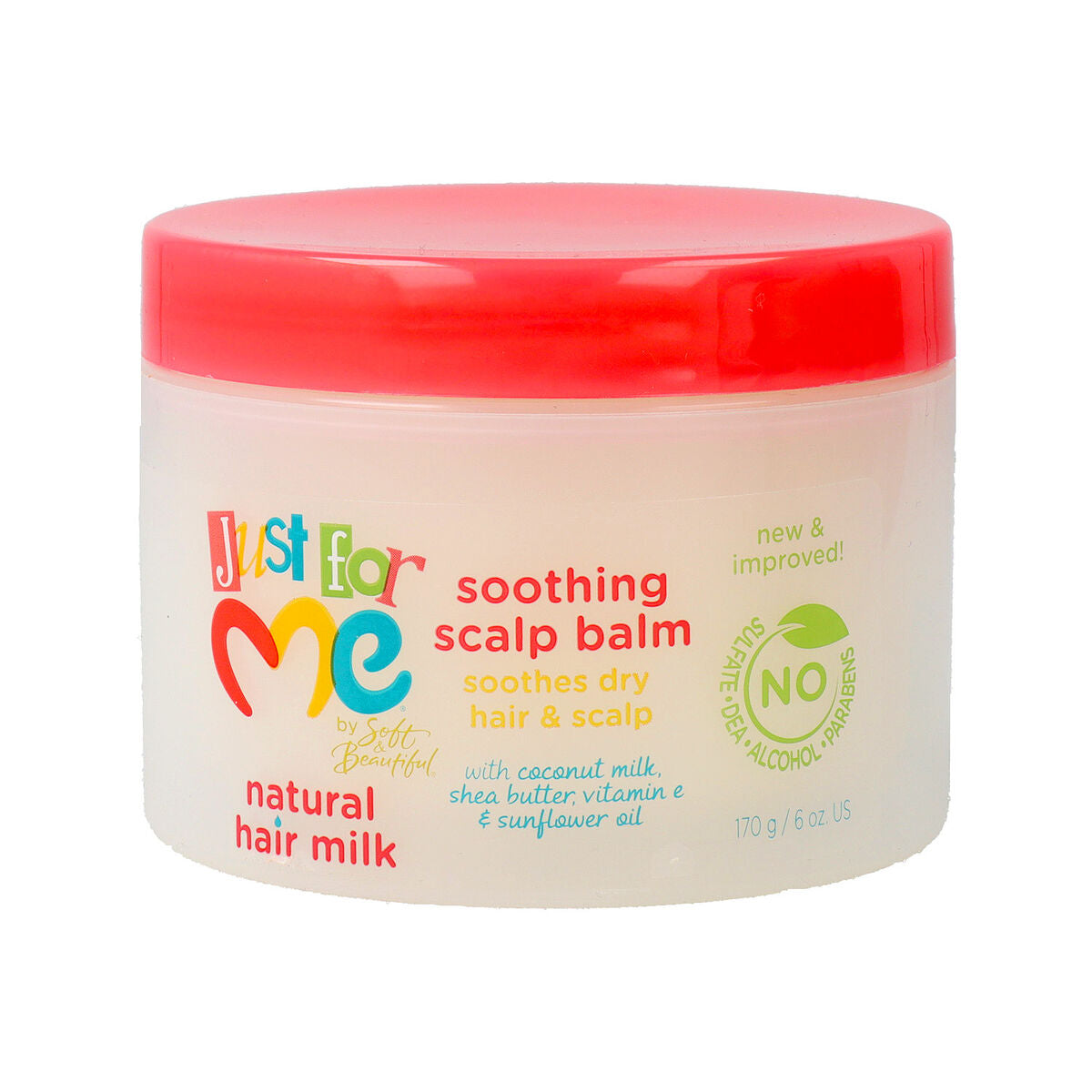 Conditioning Balsam Soft & Beautiful Just For Me H/Milk Soothing 170 ml-0