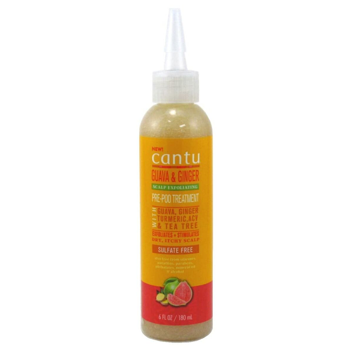Pre-Champú Cantu Guayaba Jengibre 180 ml Exfoliante Capilar-0