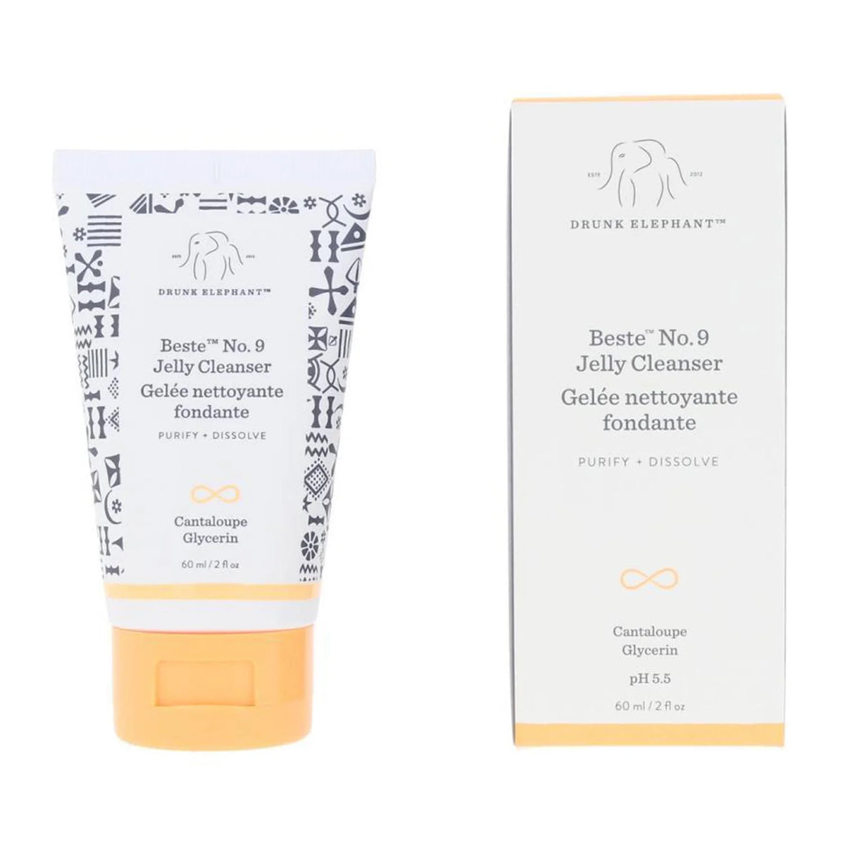 Drunk Elephant Beste No 9 Jelly Cleanser gel detergente 60 ml