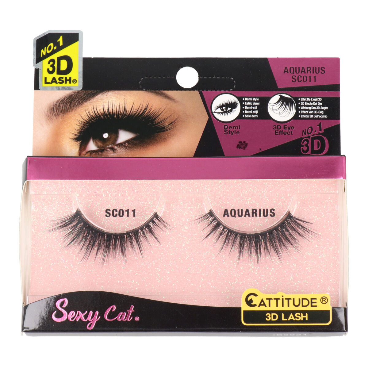 False Eyelashes Ebin New York Sexy Cat Aquarius-0