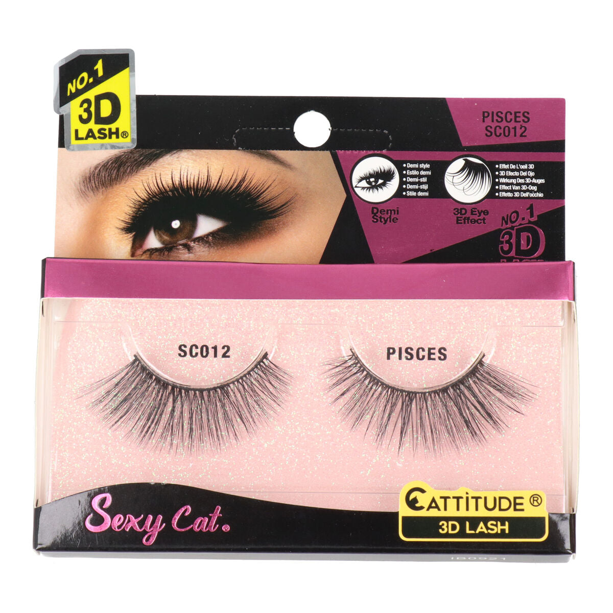 Falsche Wimpern Ebin New York Sexy Cat Pisces-0
