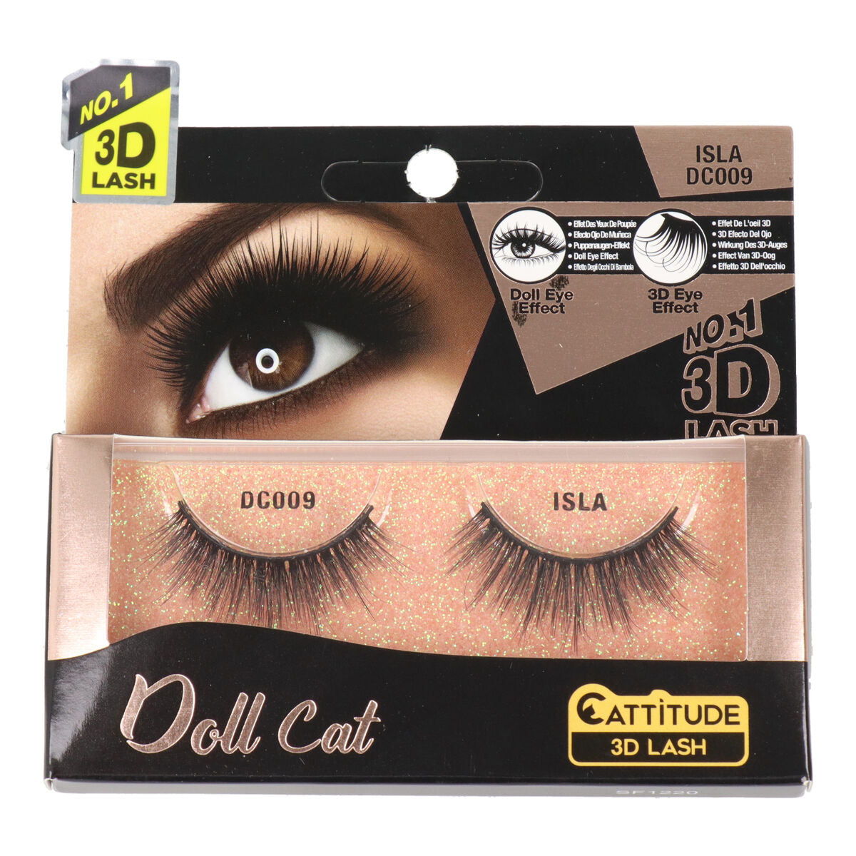Falsche Wimpern Ebin New York Doll Cat Isla-0