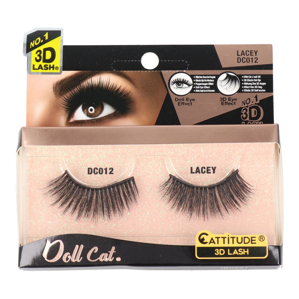 False Eyelashes Ebin New York Doll Cat Lacey-0