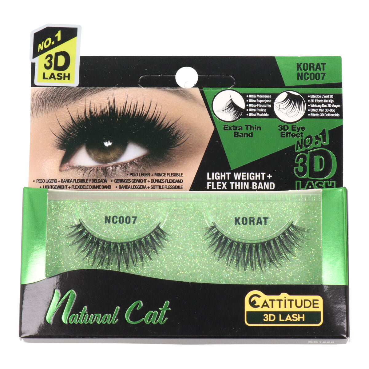 Faux cils Ebin New York Natural Cat Korat-0