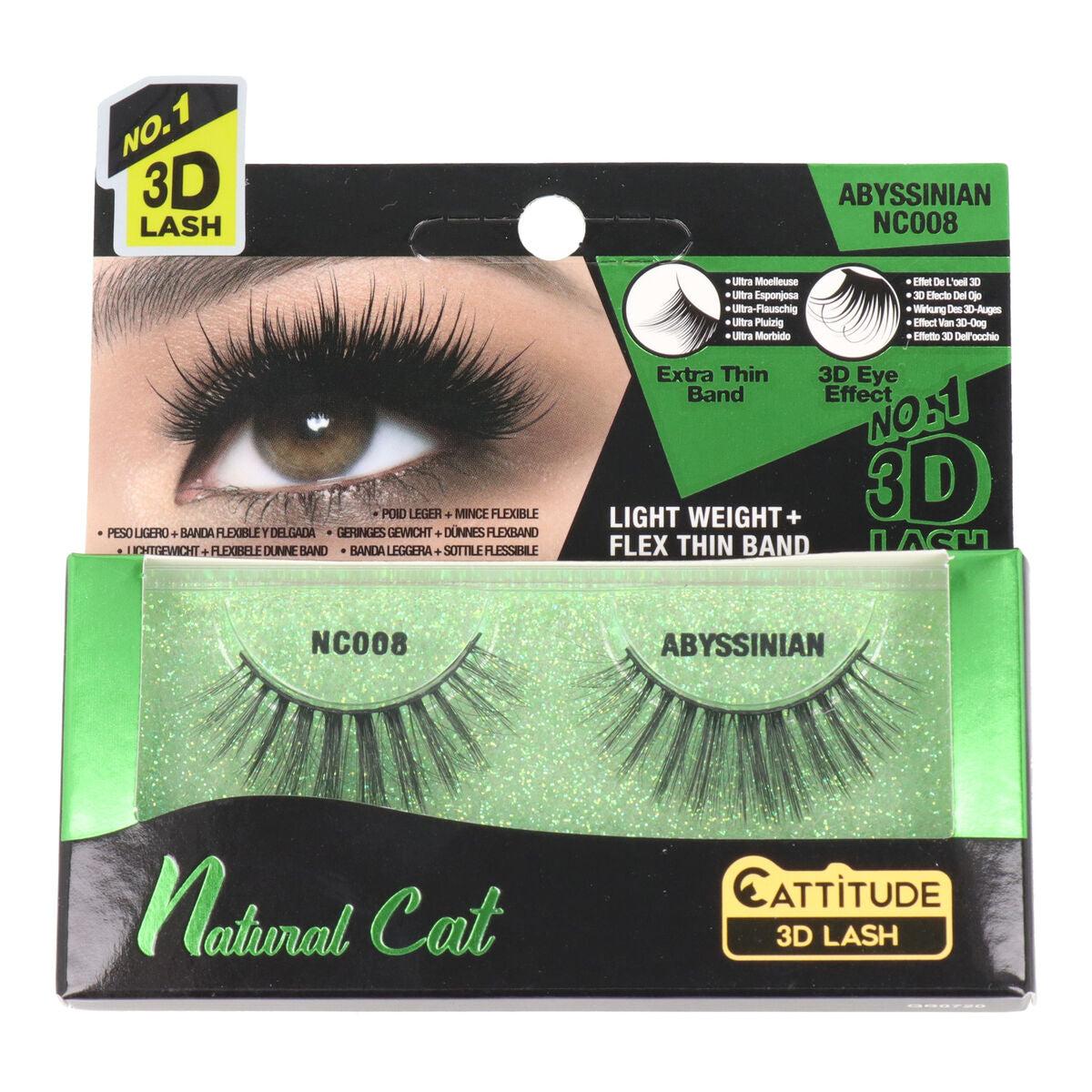 False Eyelashes Ebin New York Natural Cat Abyssinian-0