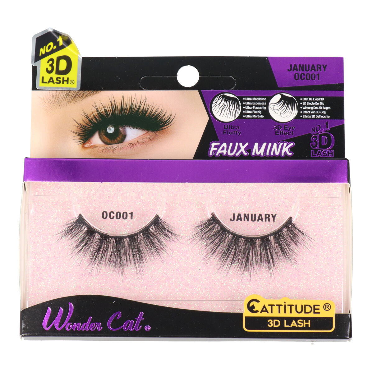 False Eyelashes Ebin New York Wonder Cat January-0