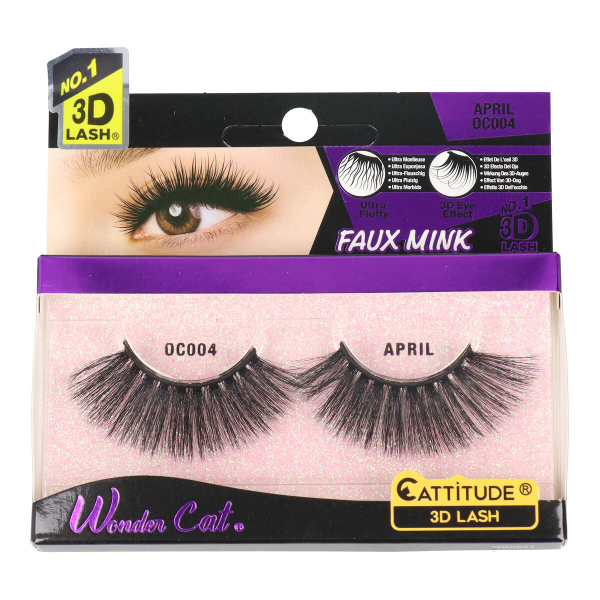 False Eyelashes Ebin New York Wonder Cat April-0