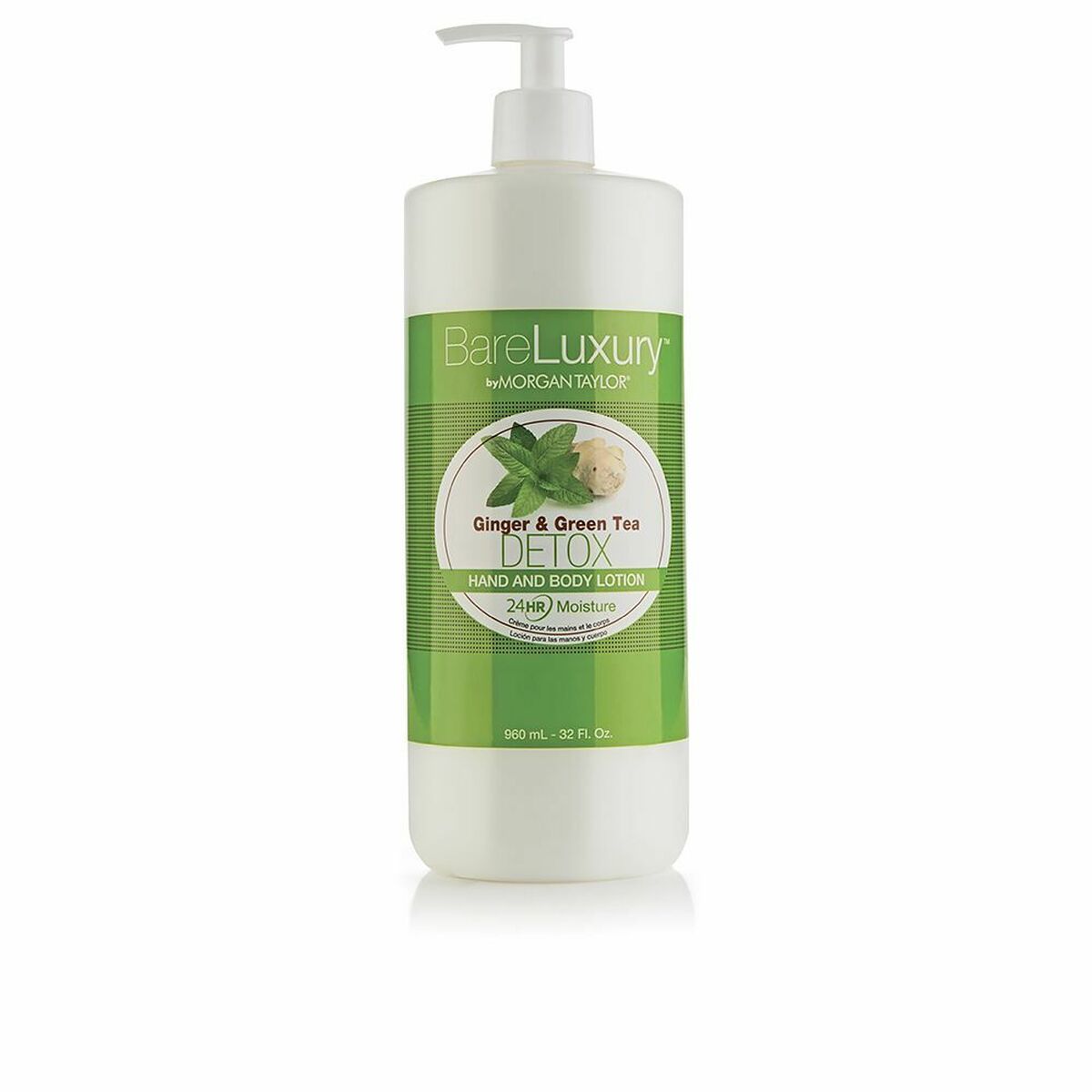 Lait corporel Morgan Taylor Bare Luxury Thé vert Gingembre détoxifiant (946 ml)-0