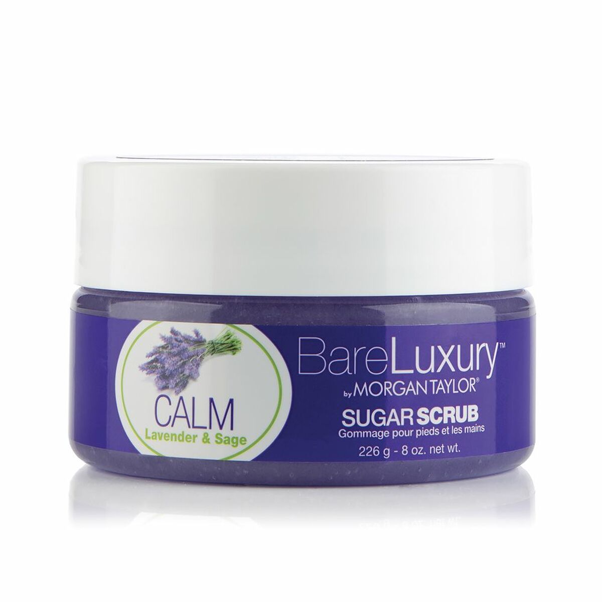 Foot Exfoliator Morgan Taylor Lavendar Sage (226 g)-0