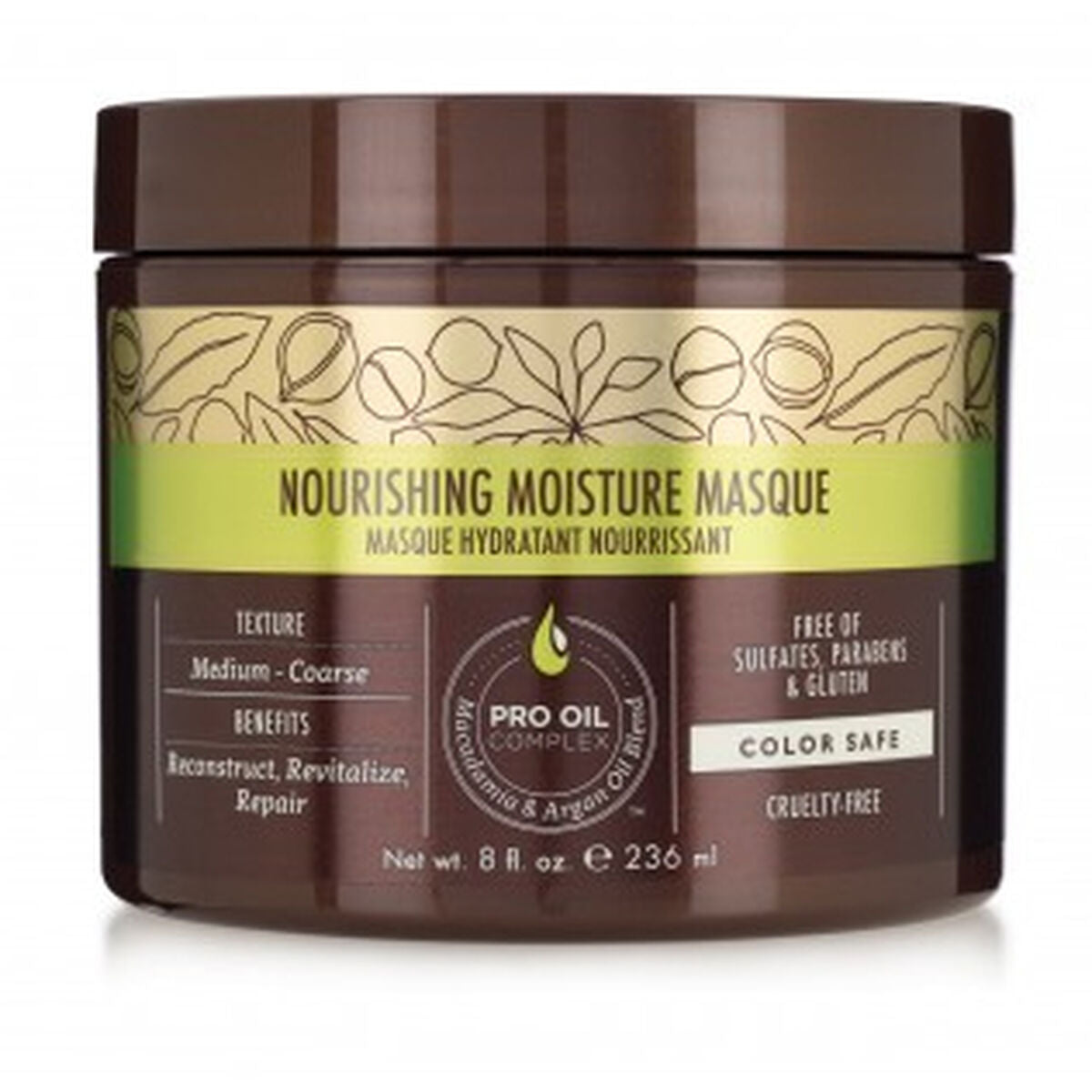 Maschera nutriente per capelli Macadamia (60 ml)-0