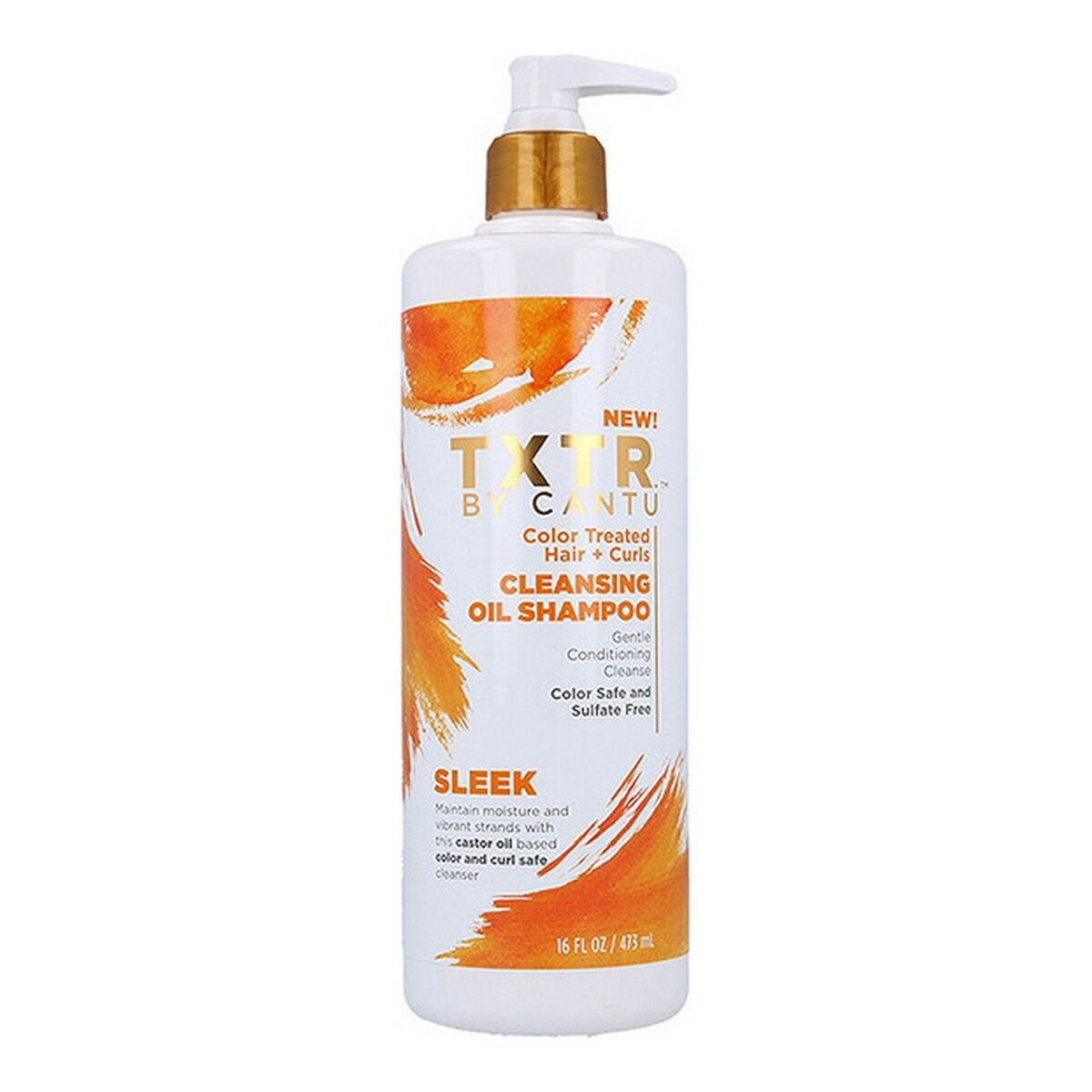 Sampon Txtr Sleek Cleansing Oil Cantu 51402 (473 ml)-0