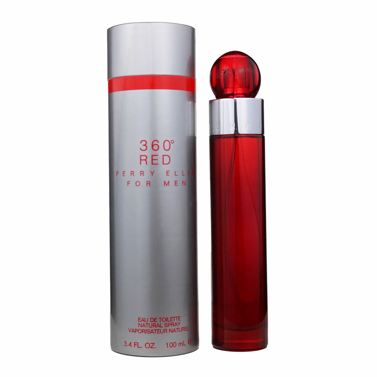 Men's Perfume Perry Ellis 360° Red for Men EDT EDT 100 ml-0
