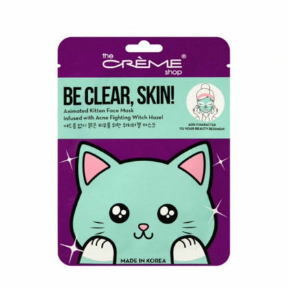 Gesichtsmaske The Crème Shop Sei klar, Haut! Kätzchen (25 g)