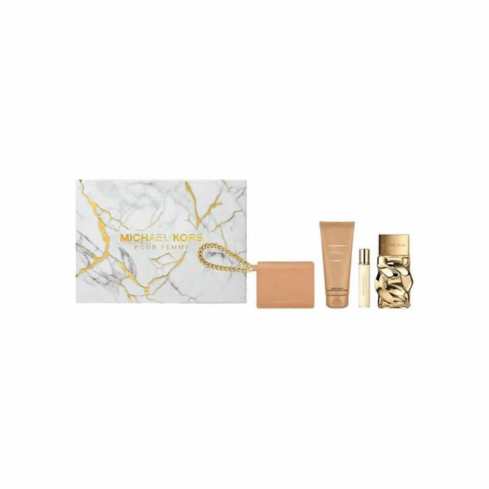 Michael Kors Pour Femme eau de parfum spray 100 ml cofanetto 4 pz