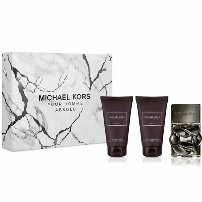 Michael Kors Pour Homme Absolu eau de parfum spray 50 ml cofanetto 3 pz