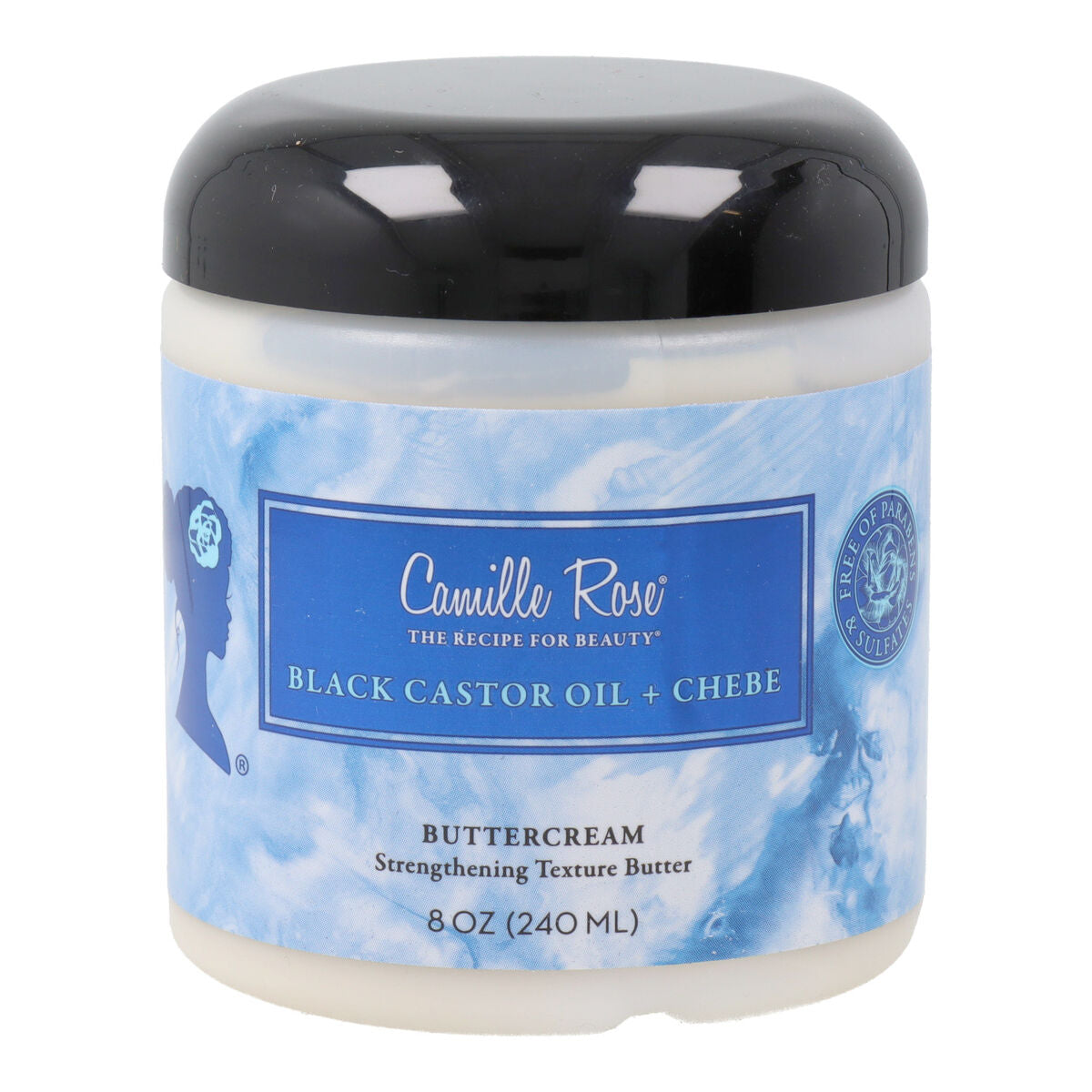 Texturisant capillaire Camille Rose huile de ricin noire Chebe 240 ml-0