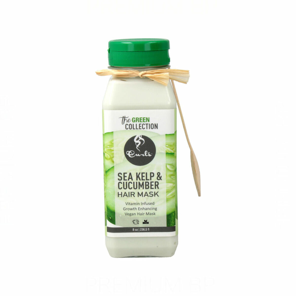 Haarmaske Locken The Green Collection Sea Kelp & Cucumber (236 ml)-0
