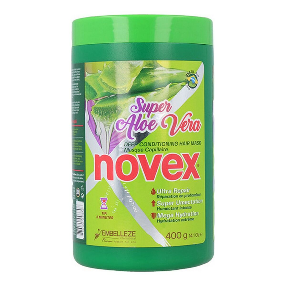 Masque capillaire Novex Super Aloe Vera-1