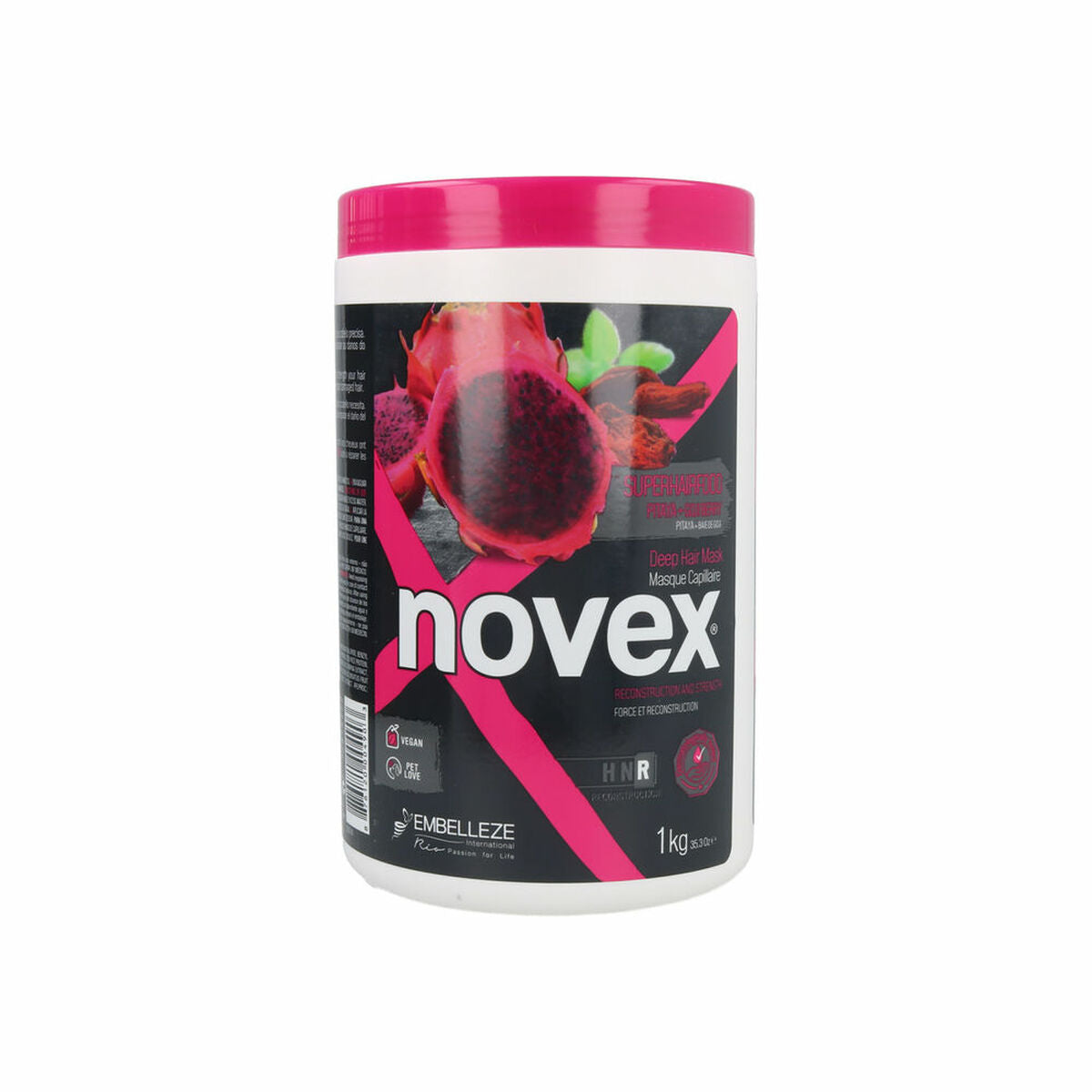 Mască de păr Novex Superhairfood Pitaya + Goji-0