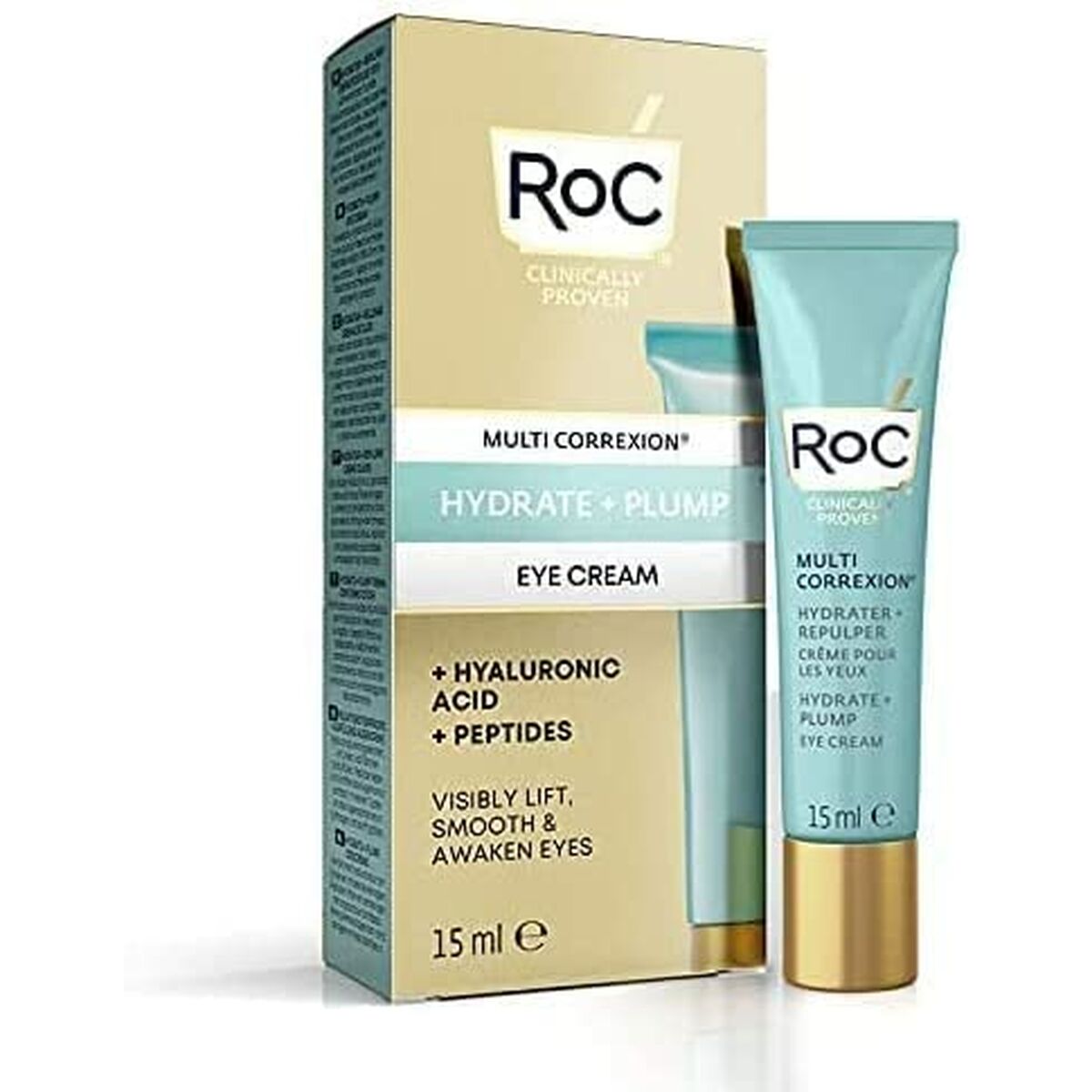 Crème pour le contour des yeux Roc Multi Correxion acide hyaluronique (15 ml)-1