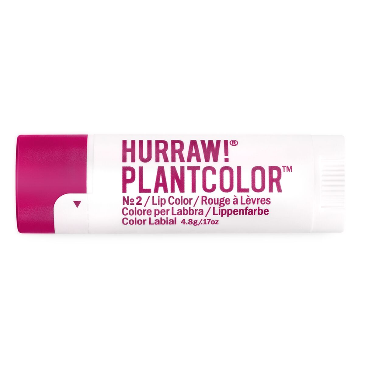Farbiger Lippenbalsam Hurra! PlantColor Nr. 2 4,8 g Stick-0