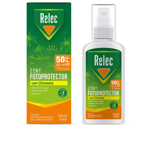 FOTOPROTETTORE solare 2 in 1 citronella spray SPF50 100 ml - immagine 1