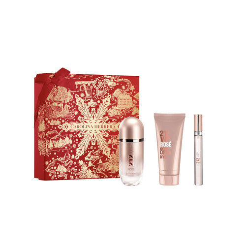 212 VIP ROSÉ CASE 3 pcs - Cosmova