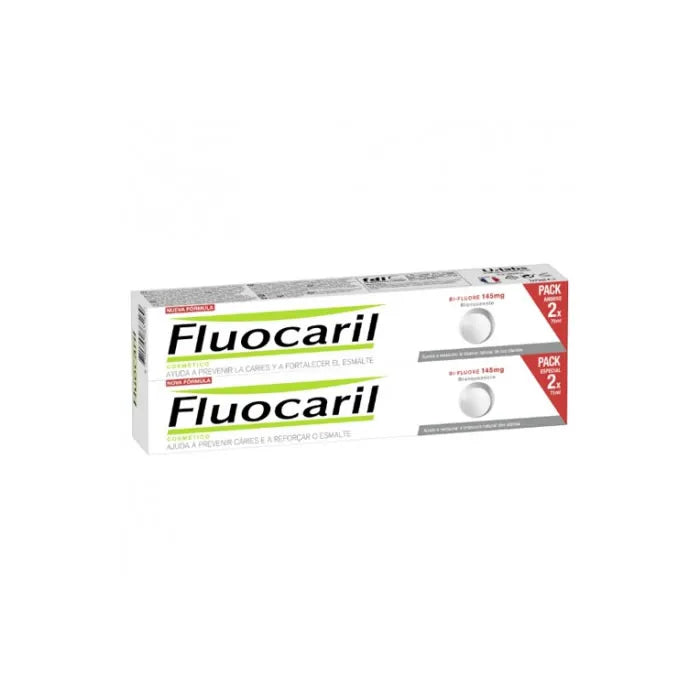 Fluocaril Bi-Fluorinated Whiteness dentifricio 2 x 75 ml