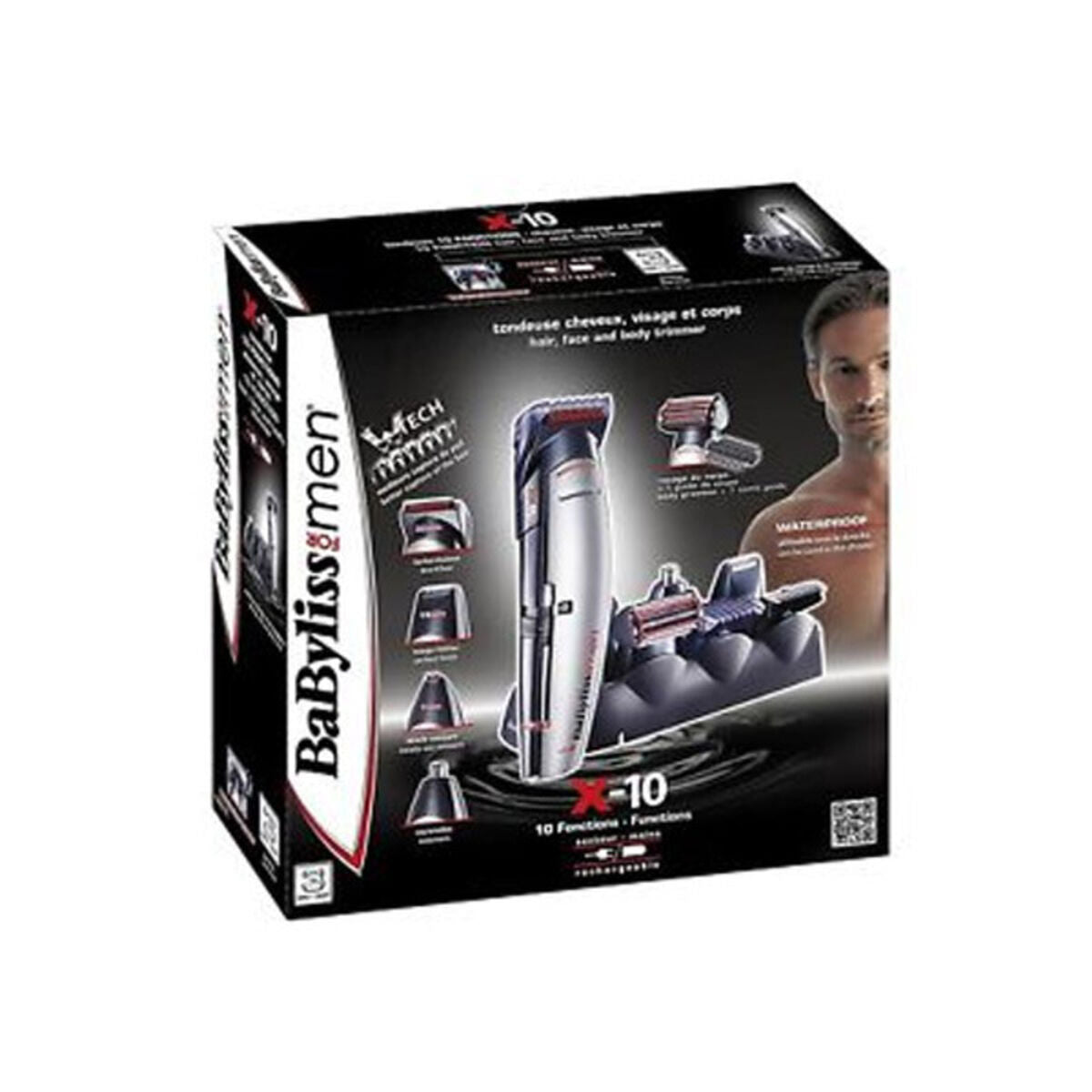 Rasoir électrique X-10 E837E Babyliss E837E-1