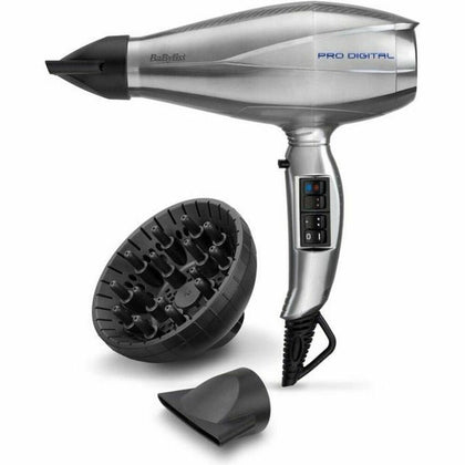 Asciugacapelli Babyliss Pro Digital 6000E 2200 W 2200 W Argento