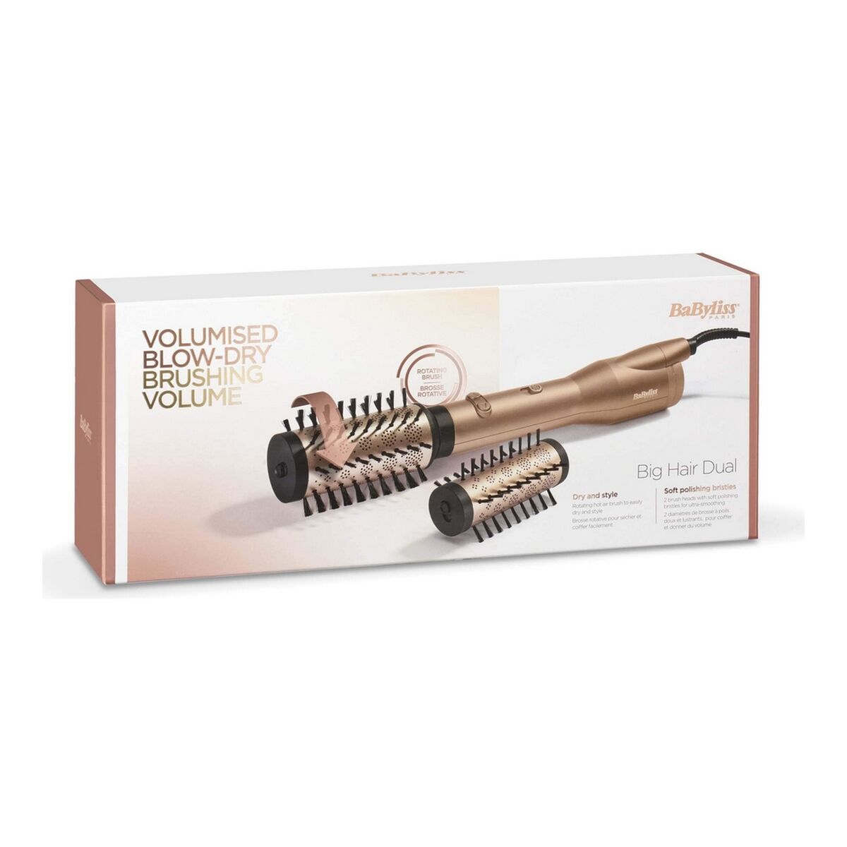 Heat Brush AS952E Babyliss AS952E Electric (2 Units) 650W (3 pcs)-4