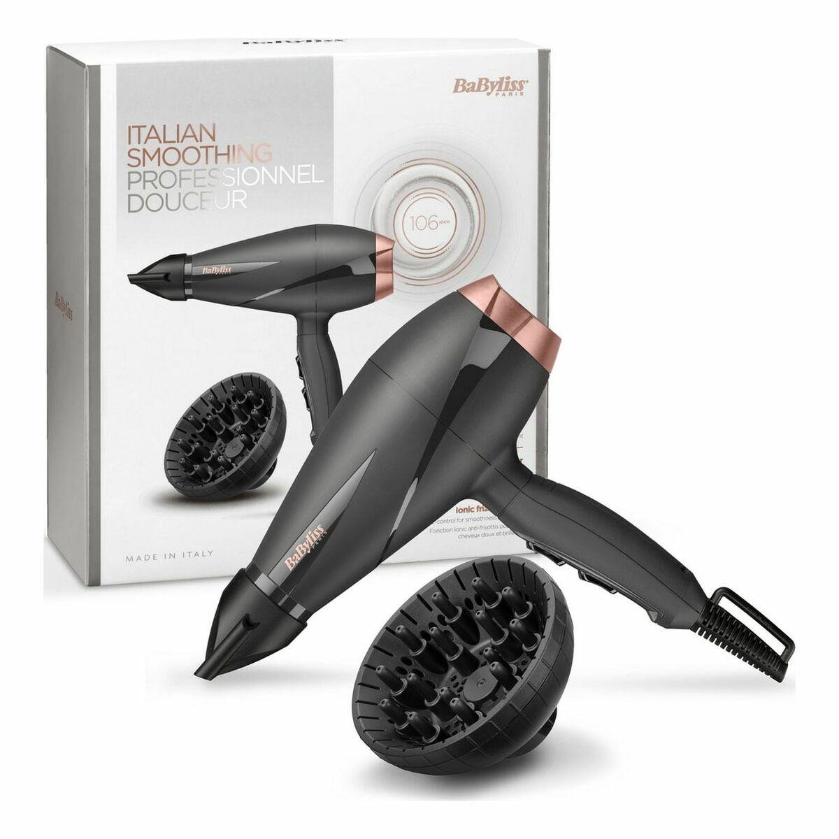 Asciugacapelli Babyliss 6709DE Nero 2100 W-8