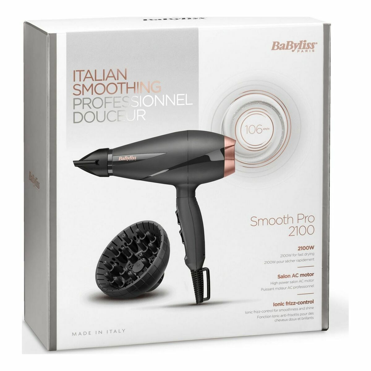 Asciugacapelli Babyliss 6709DE Nero 2100 W-7