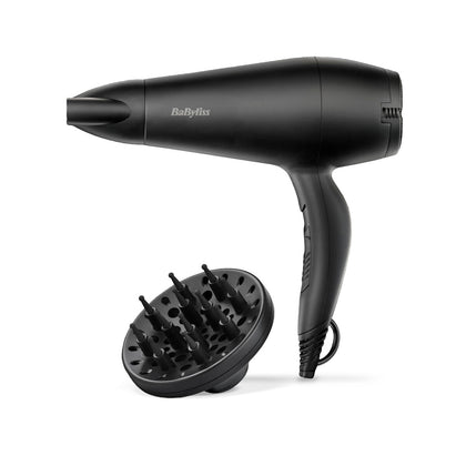 Asciugacapelli Babyliss D215DE Nero 2000 W