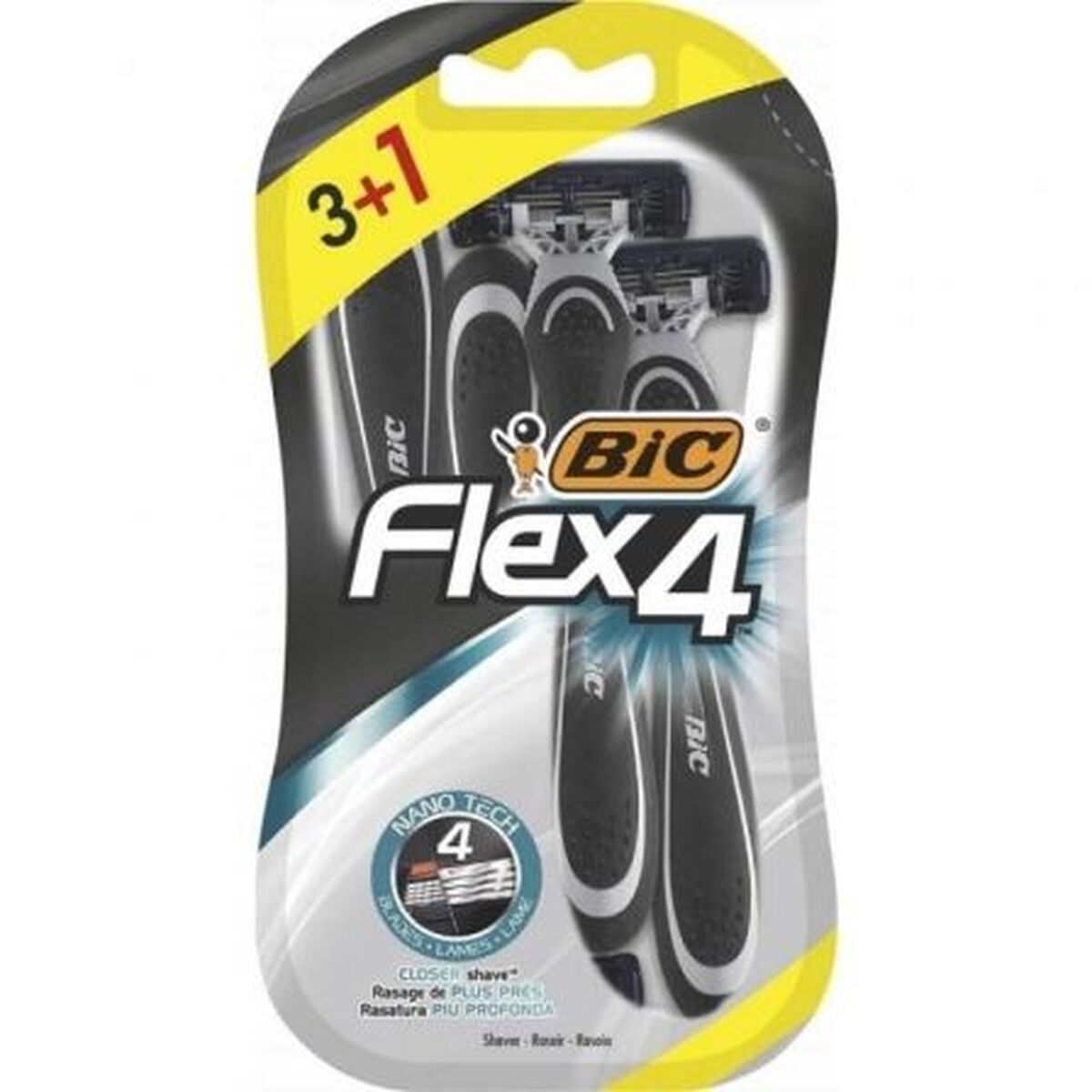 Handrasierer Bic 8880294 (4 Einheiten)-0