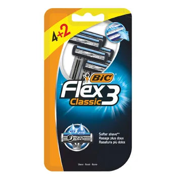 Bic Flex 3 Hojas Maq Afeitar 4 2 pz